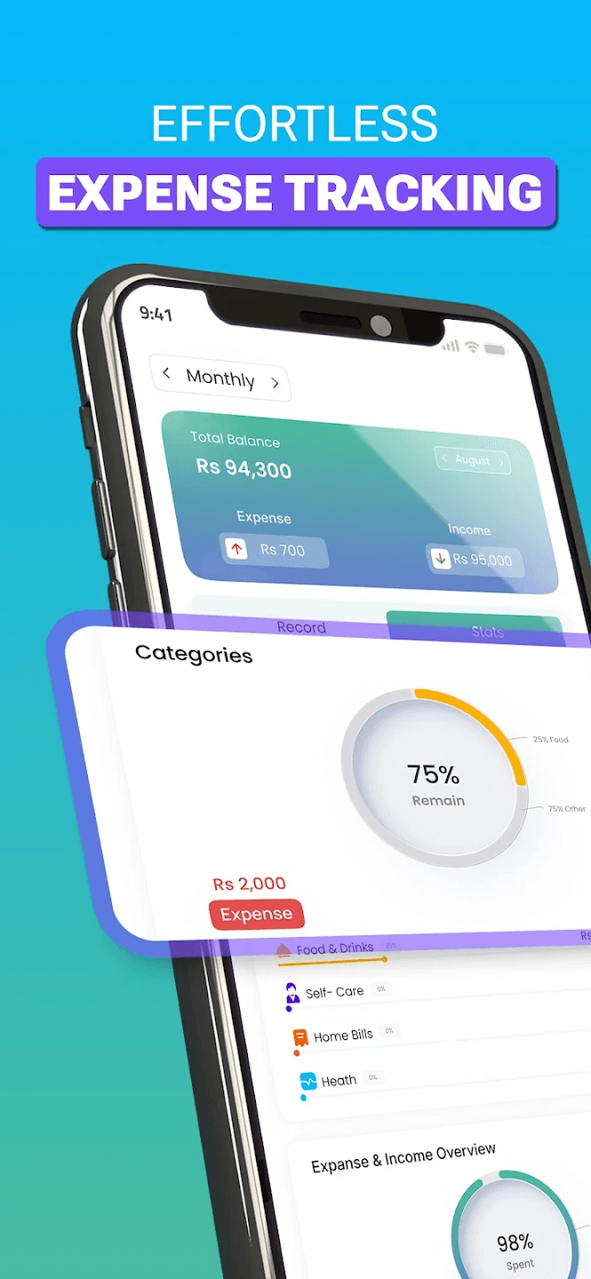 Smart Budget Manager screenshot 1